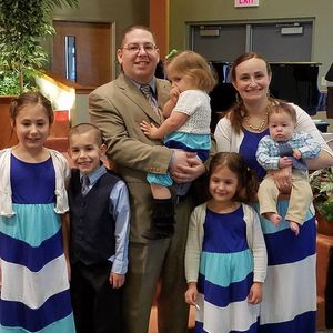 Pastor Dylan Coe and family
